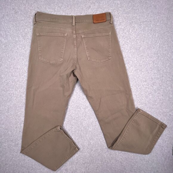 Mott & Bow Jeans Mens 33 x 30 (32 x 29) Mercer Green Slim Straight Denim Stretch - Picture 2 of 15